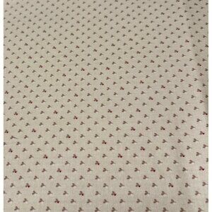 Butter Churn Basics Cream & Red Cotton Fabric 28" x 44" by Kim Diehl for Henry G